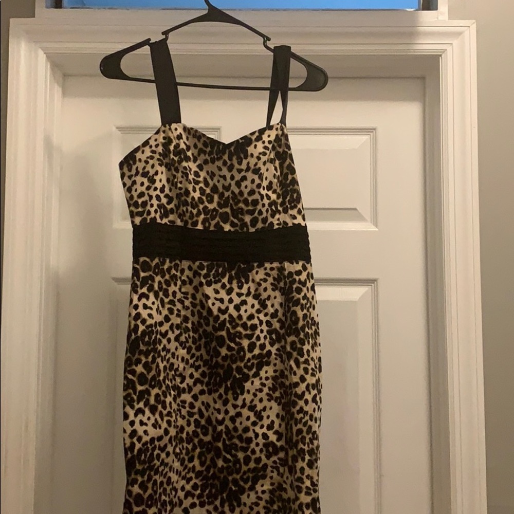A cheetah dress